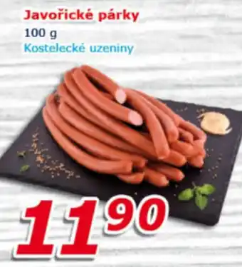 ESO MARKET Javořické párky 100 g nabídka
