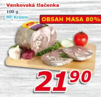 ESO MARKET Venkovská tlačenka 100 g nabídka