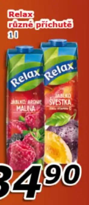 ESO MARKET Relax různé příchutě nabídka