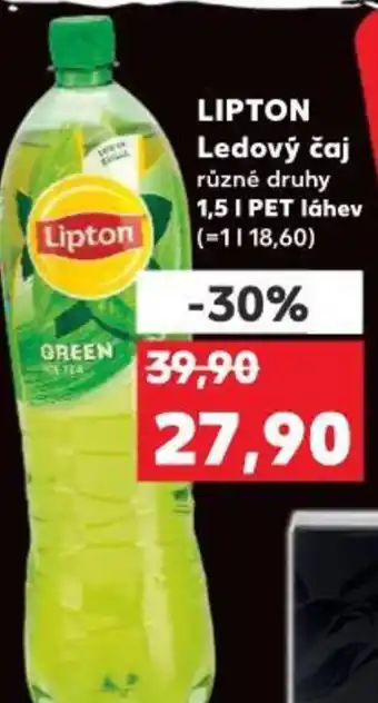 Kaufland LIPTON Ledový čaj 1.5L nabídka