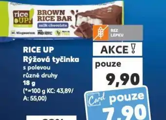 Kaufland RICE UP Rýžová tyčinka nabídka