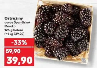 Kaufland Ostružiny nabídka