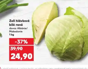 Kaufland Zelí hlávkové bílé rané nabídka