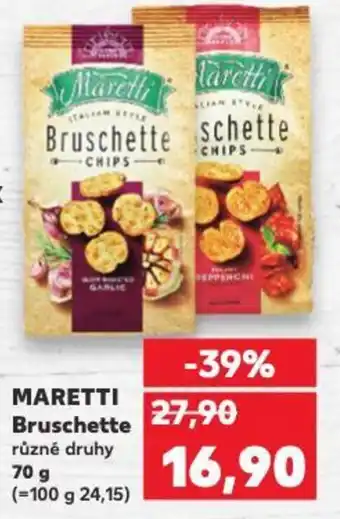 Kaufland MARETTI Bruschette nabídka