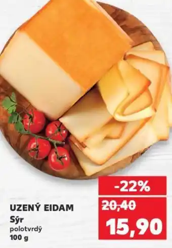 Kaufland UZENÝ EIDAM Sýr nabídka