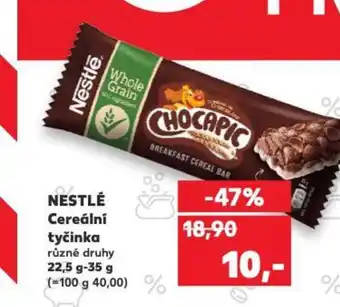 Kaufland NESTLÉ Cereální tyčinka nabídka