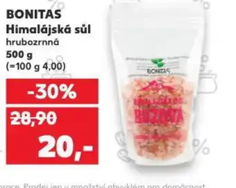 Kaufland BONITAS Himalájská sůl nabídka