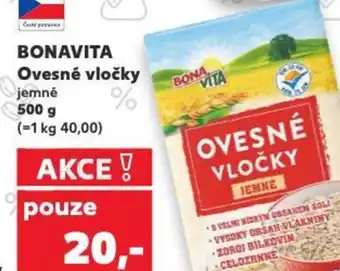 Kaufland BONAVITA Ovesné vločky nabídka