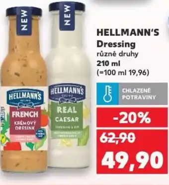 Kaufland HELLMANN'S Dressing nabídka