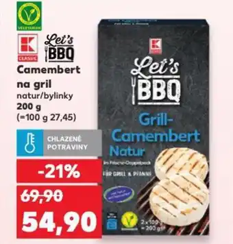 Kaufland Camembert na gril nabídka