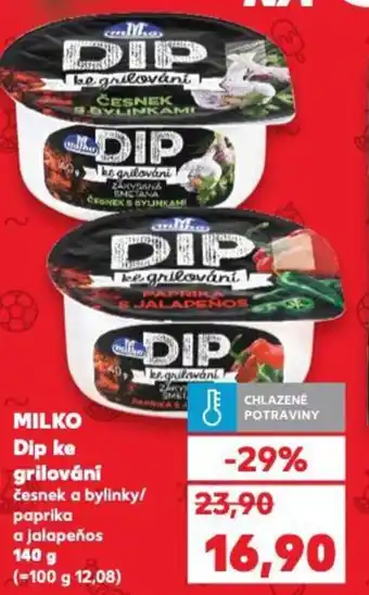 Kaufland MILKO Dip ke grilování nabídka