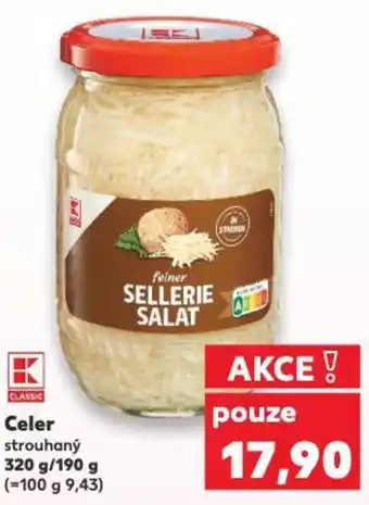 Kaufland Celer strouhaný nabídka