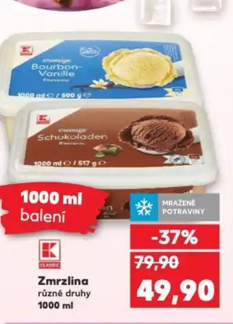 Kaufland Zmrzlina nabídka