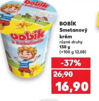 Kaufland BOBÍK Smetanový krém nabídka