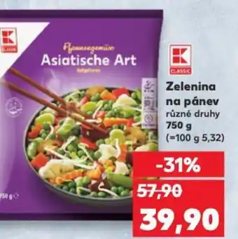 Kaufland Zelenina na pánev nabídka