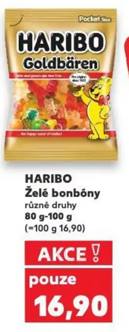 Kaufland HARIBO Želé bonbóny nabídka