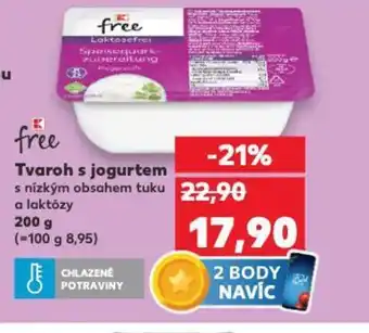 Kaufland Tvaroh s jogurtem nabídka