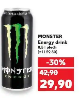 Kaufland MONSTER Energy drink 0,5L nabídka