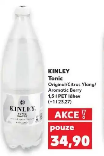 Kaufland KINLEY Tonic 1.5L nabídka