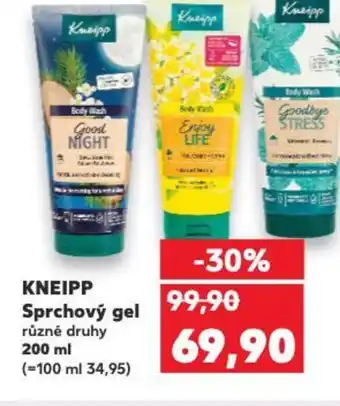 Kaufland KNEIPP Sprchový gel nabídka