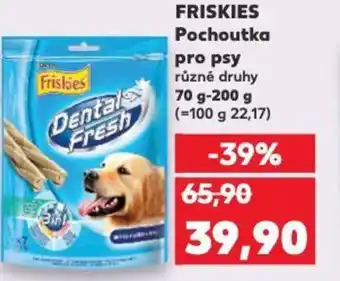 Kaufland FRISKIES Pochoutka pro psy nabídka