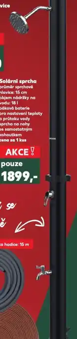Kaufland Solární sprcha nabídka