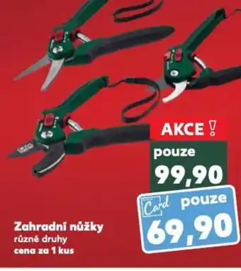 Kaufland Zahradní nůžky nabídka