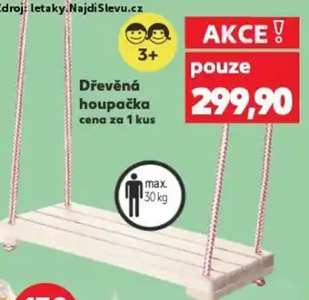 Kaufland Dřevěná houpačka nabídka