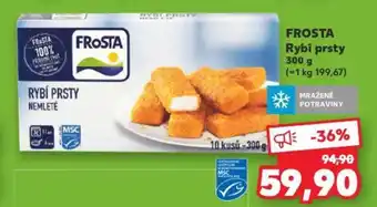 Kaufland FROSTA Rybí prsty nabídka