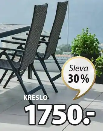 JYSK POLOHOVACÍ KŘESLO LOMMA nabídka