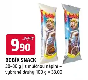 Terno BOBÍK SNACK nabídka