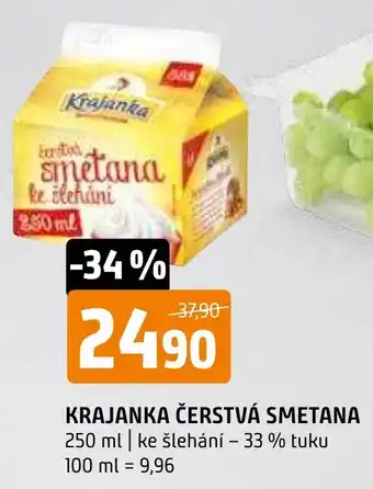 Terno KRAJANKA ČERSTVÁ SMETANA nabídka