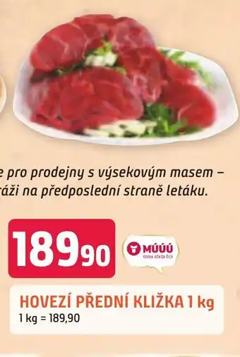 Trefa HOVEZÍ PŘEDNÍ KLIŽKA 1 kg nabídka