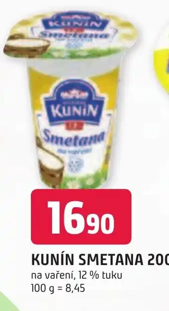 Trefa KUNÍN SMETANA 200 g nabídka