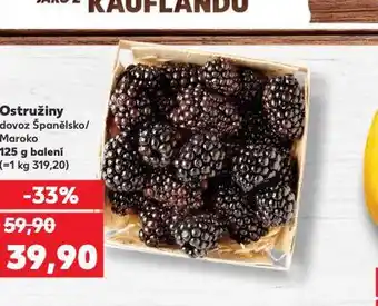 Kaufland Ostružiny nabídka