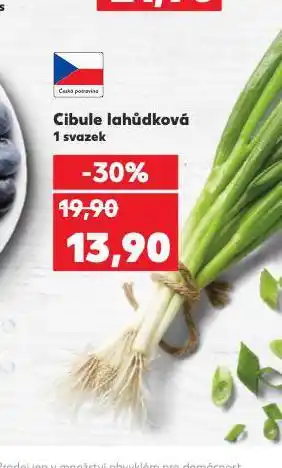 Kaufland Cibule lahůdková nabídka