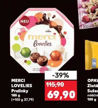 Kaufland Merci lovelies pralinky nabídka