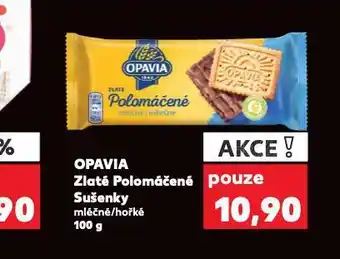 Kaufland Opavia zlaté polomáčené sušenky nabídka