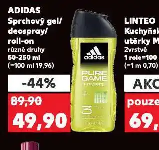 Kaufland Adidas deospray nabídka