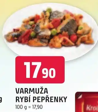 VARMUŽA RYBÍ PEPŘENKY