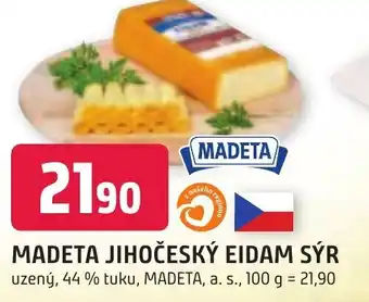 Trefa MADETA JIHOČESKÝ EIDAM SÝR nabídka