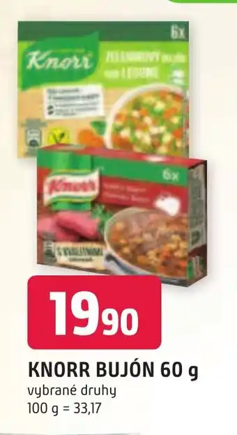 Trefa KNORR BUJÓN 60 g nabídka
