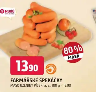 Trefa FARMÁŘSKÉ ŠPEKÁČKY nabídka