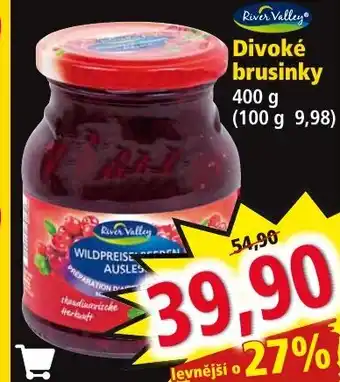 Norma Divoké brusinky 400g nabídka