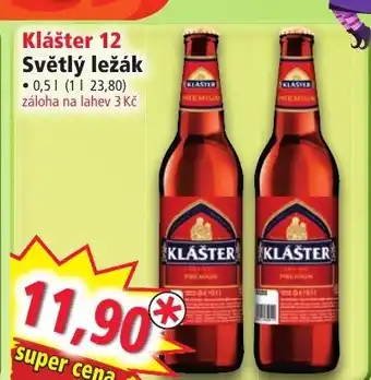 Norma Klášter 12 Světlý ležák nabídka