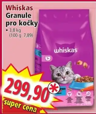 Norma Whiskas Granule pro kočky nabídka