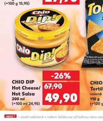 Kaufland Chio dip nabídka