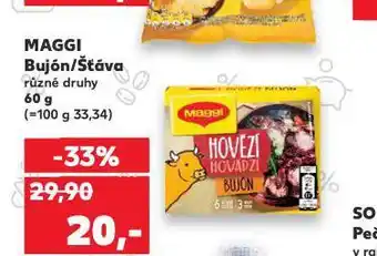 Kaufland Maggi bujón / šťáva nabídka