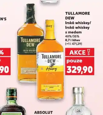 Kaufland Tullamore dew 40% nabídka