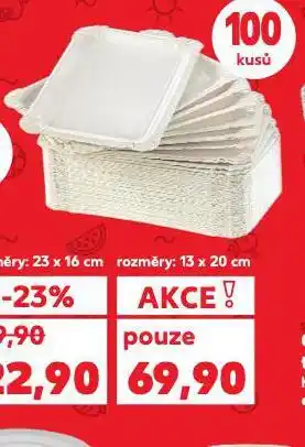 Kaufland Papírový tácek nabídka